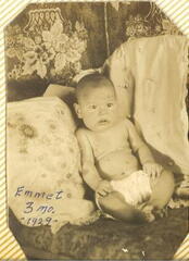 Emmet* Aldon West, 3 months old (b. 27.June.1929)