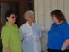 (L-R) Novie West, ?, Nesa Love